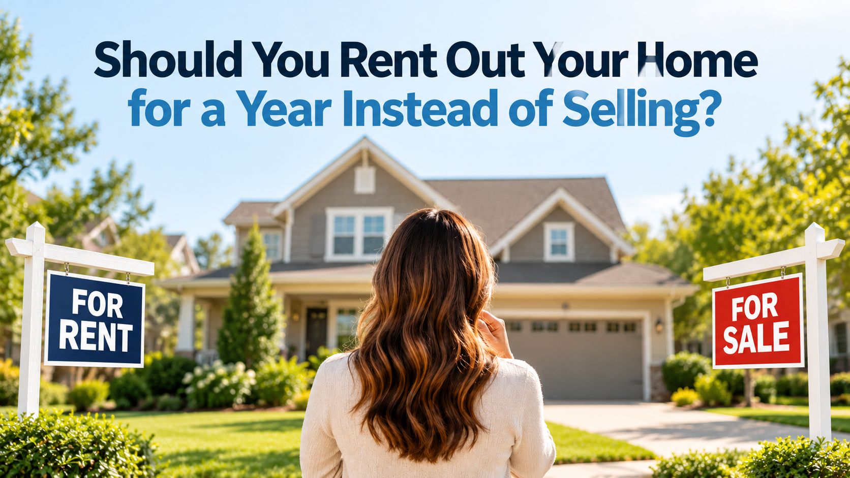 Renting Your Home for a Year Before Selling? Read This First